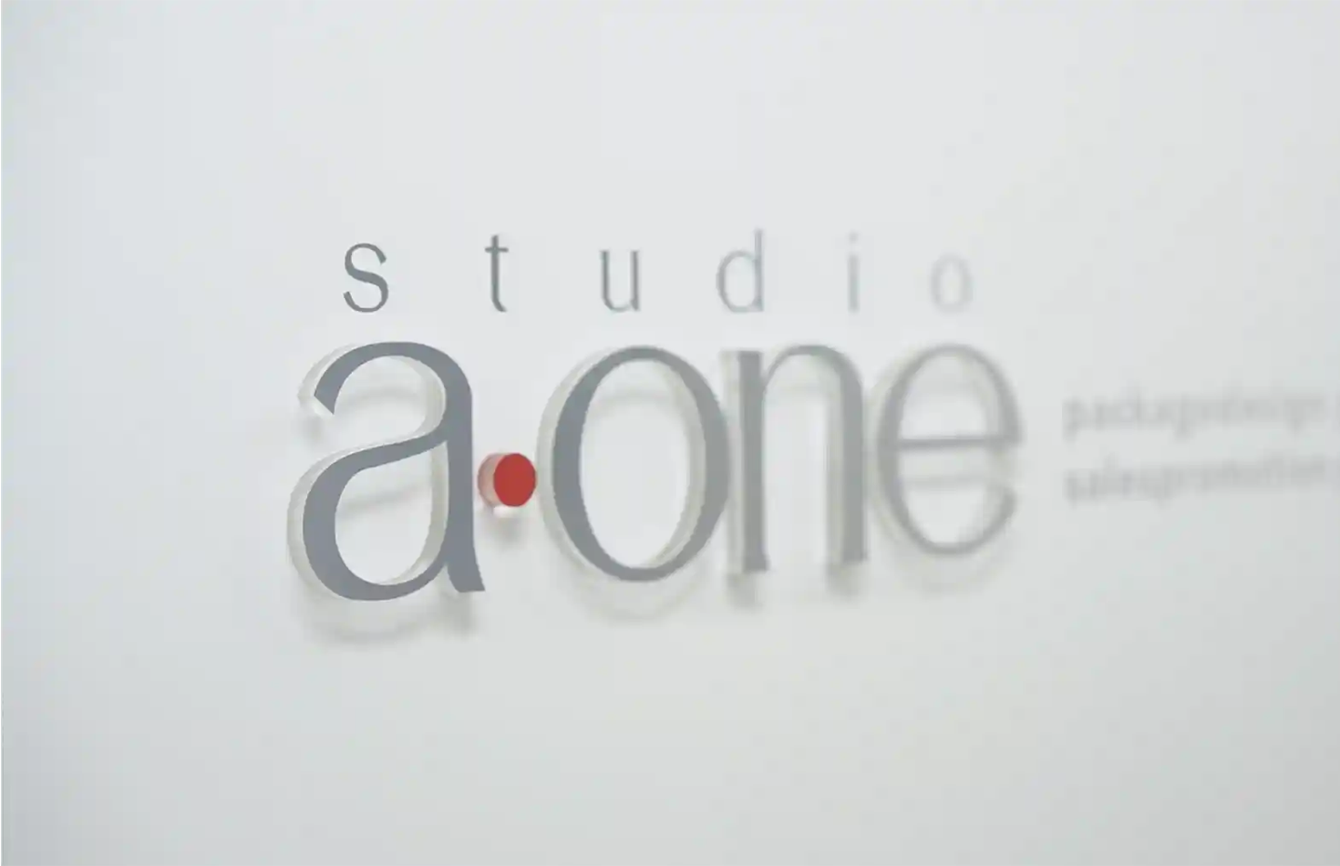 スタジオエーワンの実写のロゴ